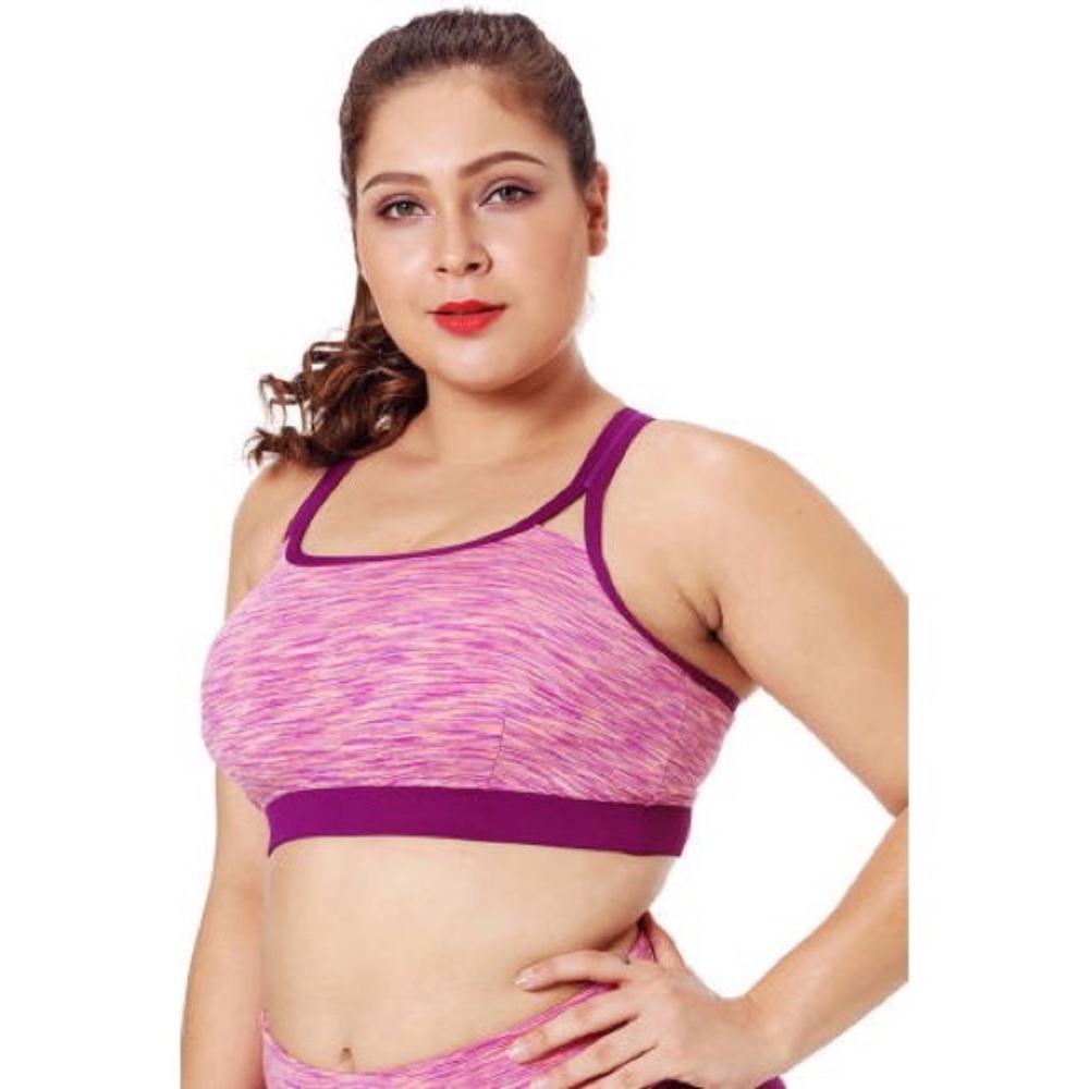 Women's Multicolor Racerback Sports Bra